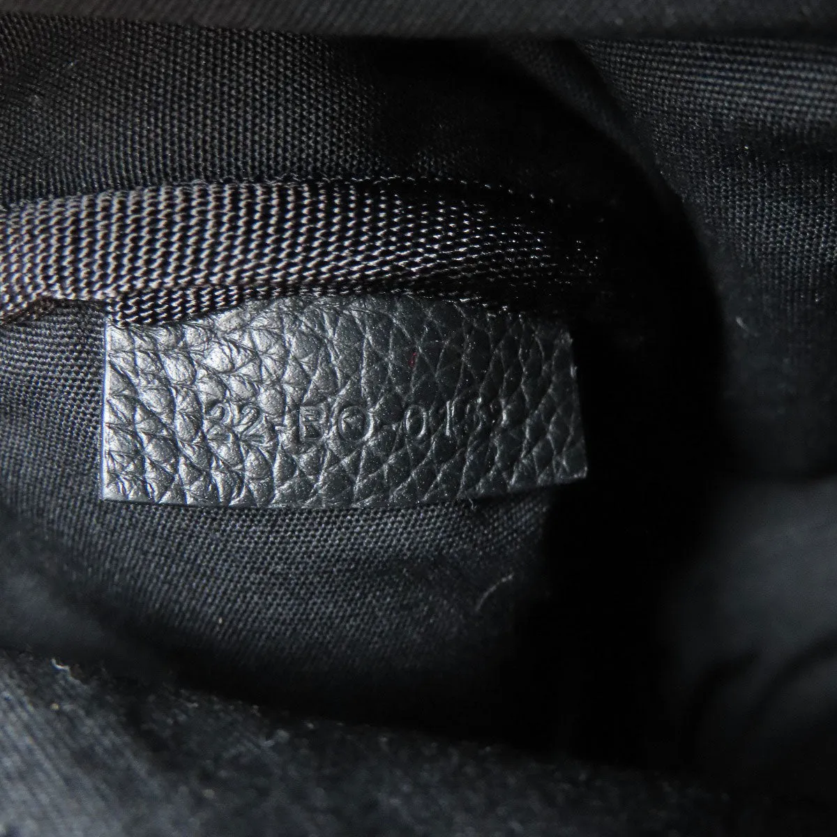 Christian Dior Shoulder Bag canvas black Oblique
