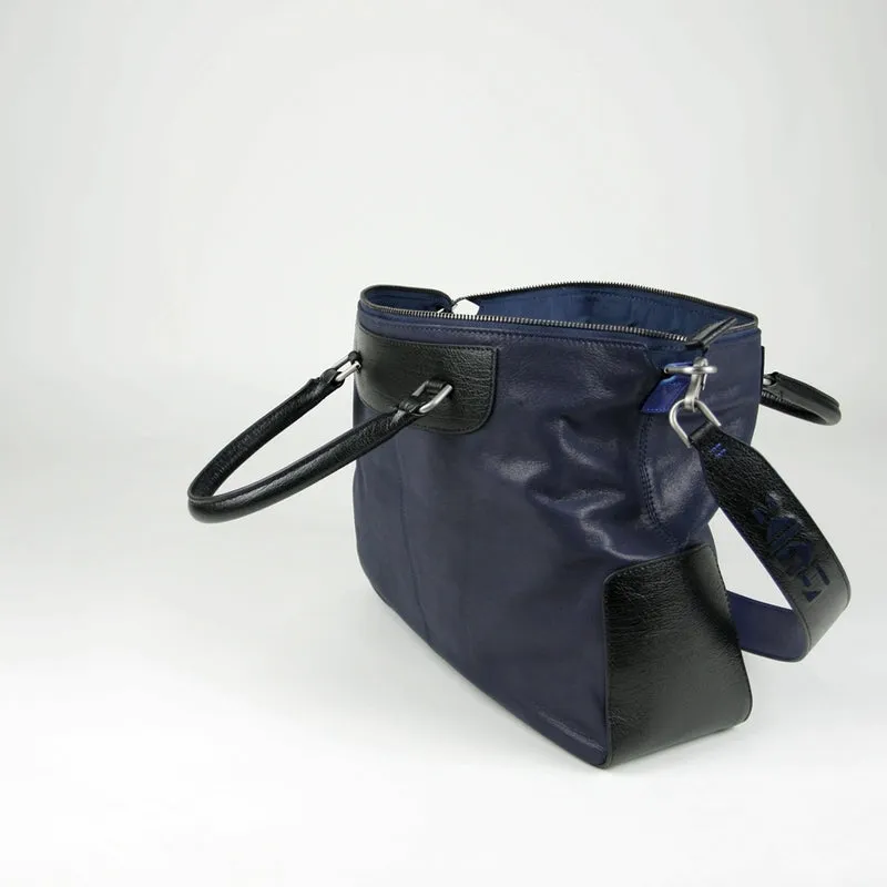 Classic Large Womens Black Leather Work Handbag Purse Leather Shoulder Purse Bag for Ladies