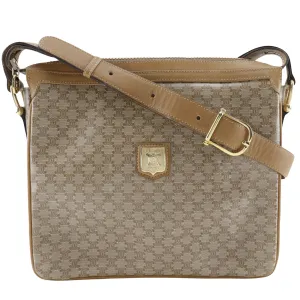 Cline Macadam Canvas Shoulder Bag (Pre-Owned)