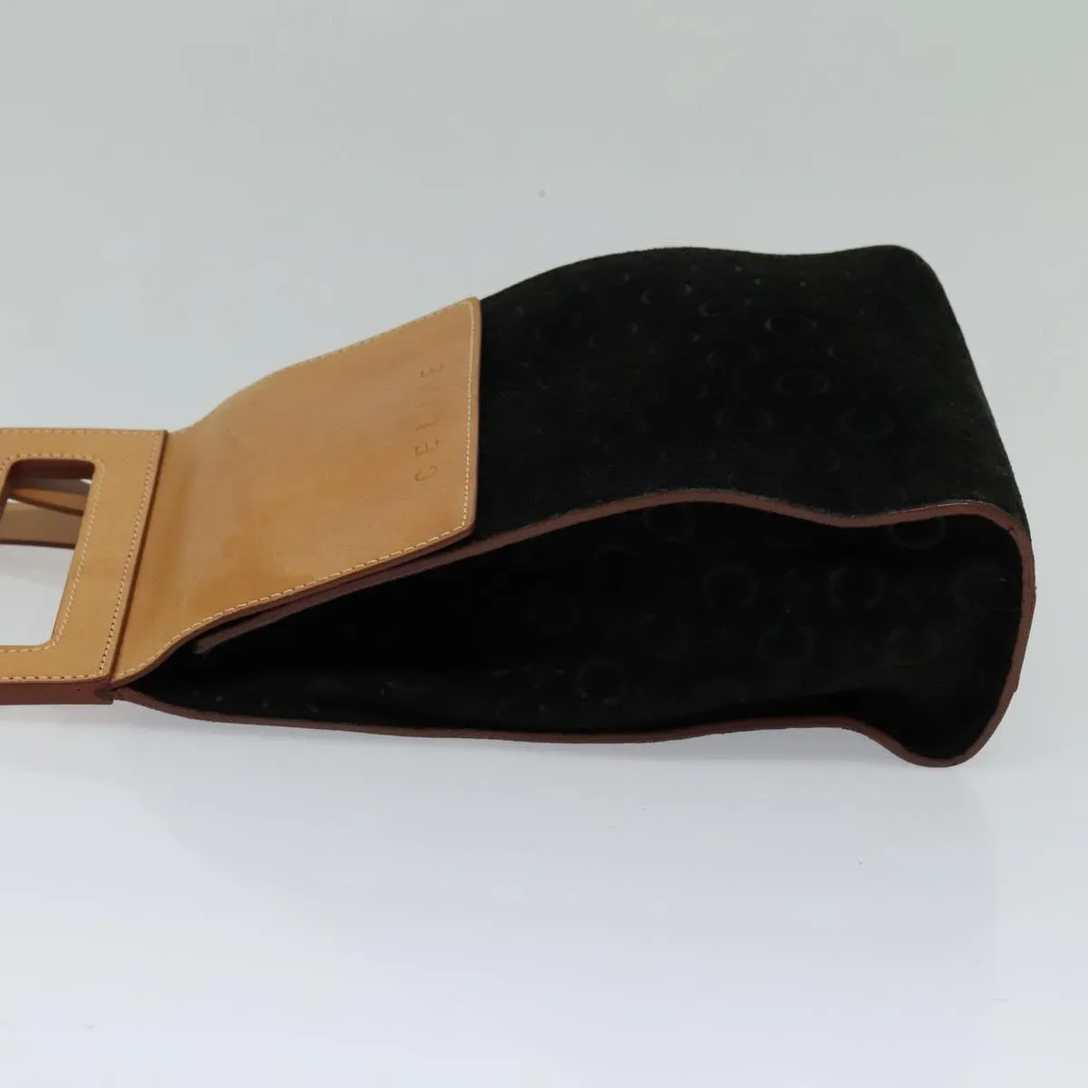 Cline Suede Shoulder Bag (Pre-Owned)