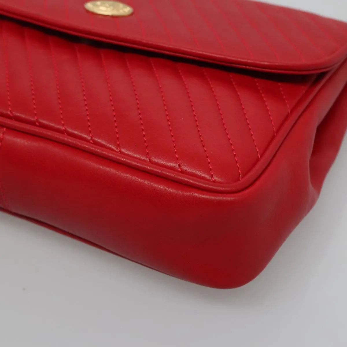 Cline Triomphe Leather Shoulder Bag (Pre-Owned)
