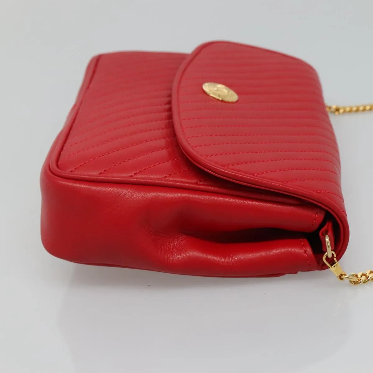 Cline Triomphe Leather Shoulder Bag (Pre-Owned)