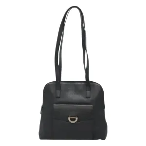 Cline Trotteur Leather Shoulder Bag (Pre-Owned)