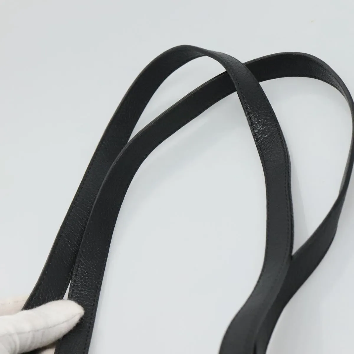 Cline Trotteur Leather Shoulder Bag (Pre-Owned)
