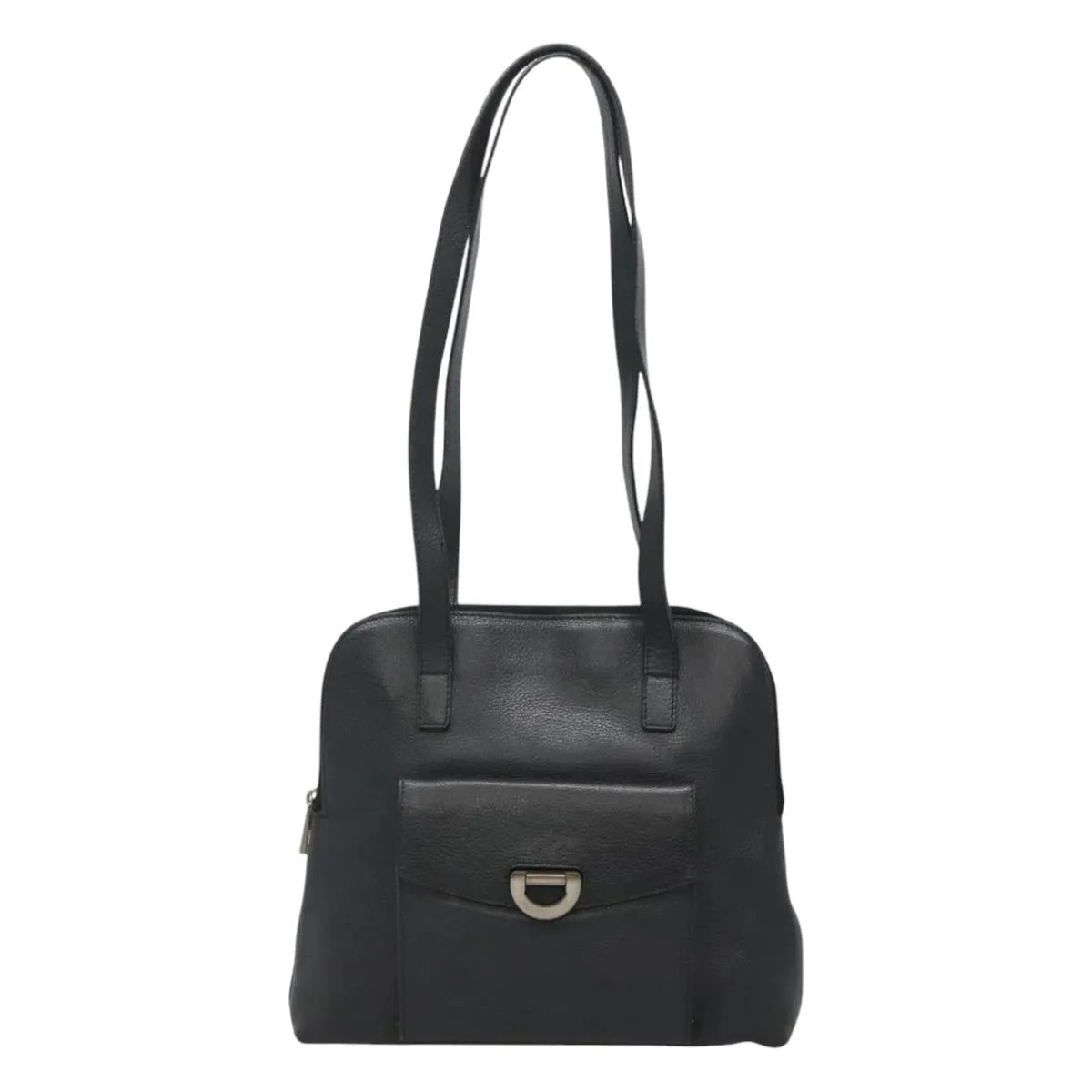 Cline Trotteur Leather Shoulder Bag (Pre-Owned)