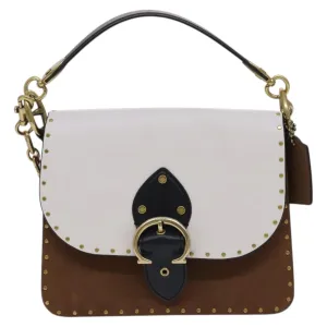 Coach Beat Leather Shoulder Bag (Pre-Owned)