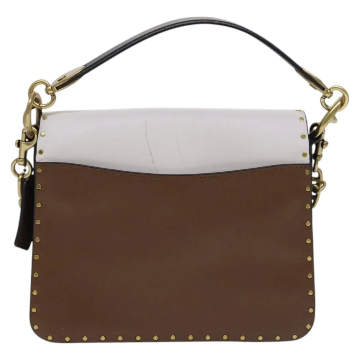 Coach Beat Leather Shoulder Bag (Pre-Owned)