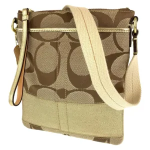 Coach  Canvas Pochette Shoulder Bag (Pre-Owned)