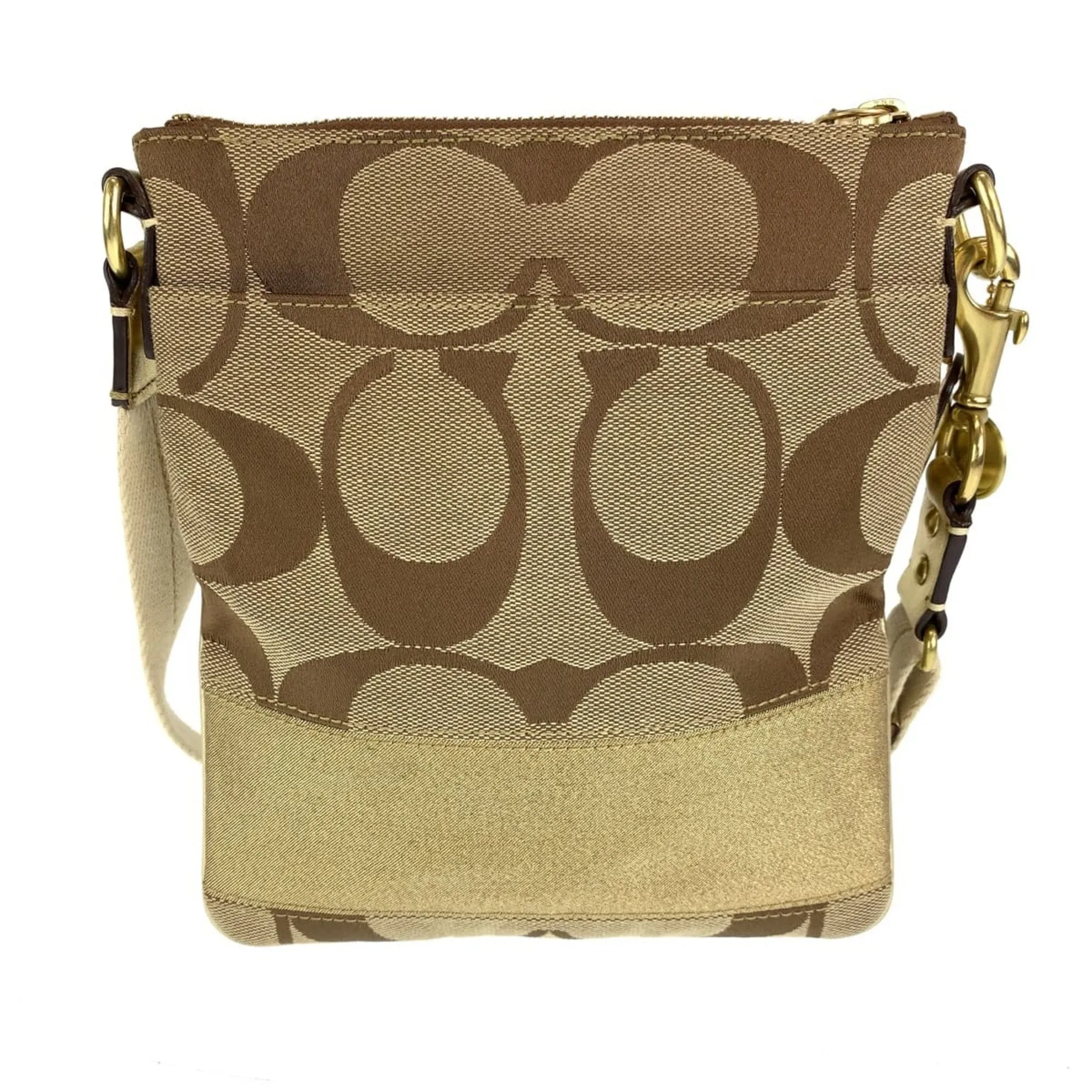 Coach  Canvas Pochette Shoulder Bag (Pre-Owned)