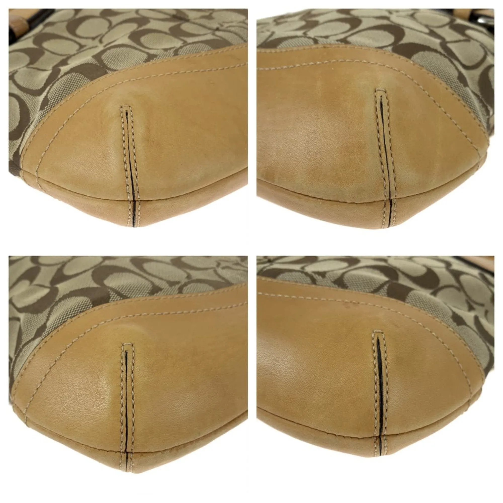 Coach Canvas Shoulder Bag (Pre-Owned)