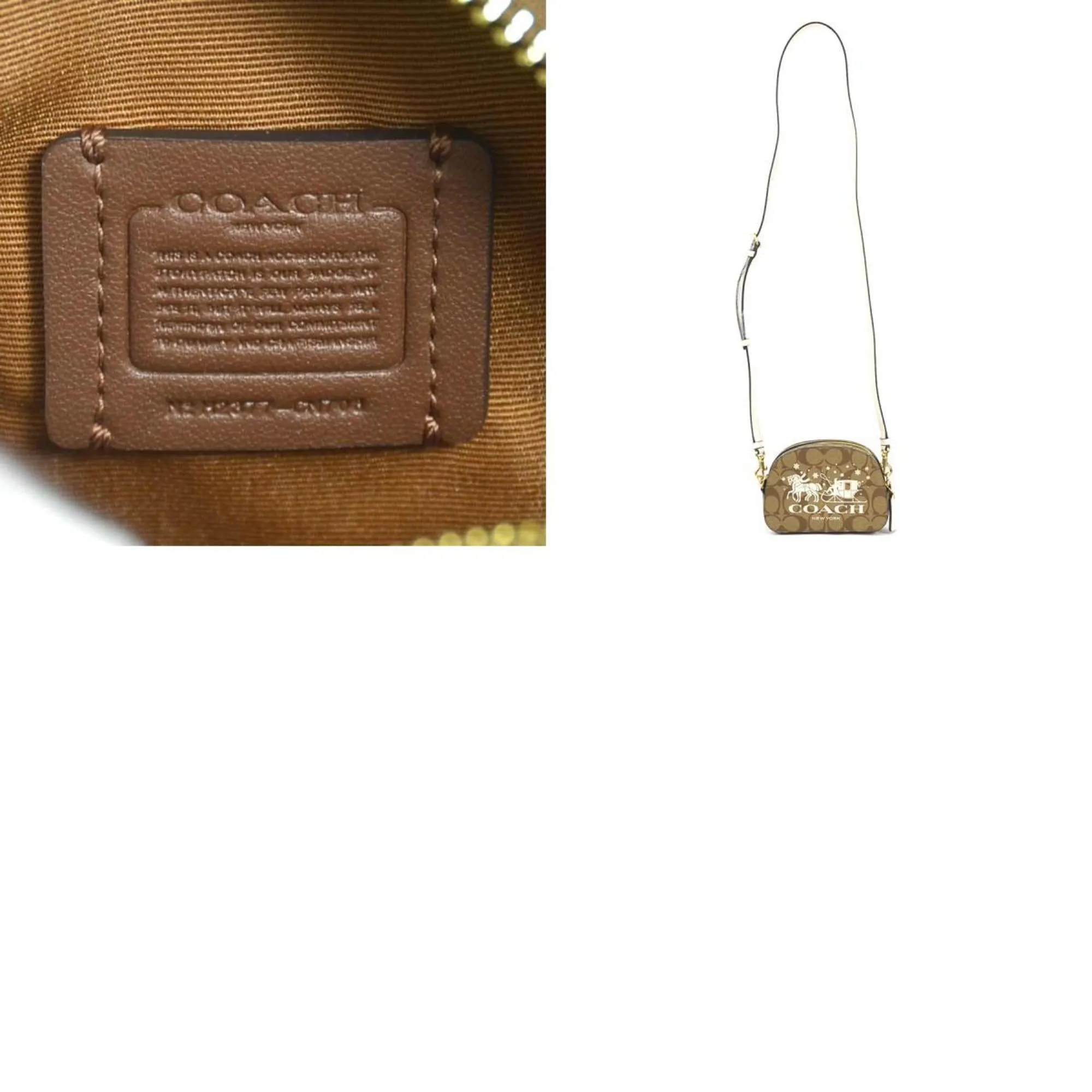 Coach  ivory Leather Shoulder Bag (Pre-Owned)