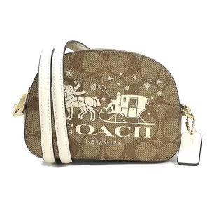 Coach  ivory Leather Shoulder Bag (Pre-Owned)