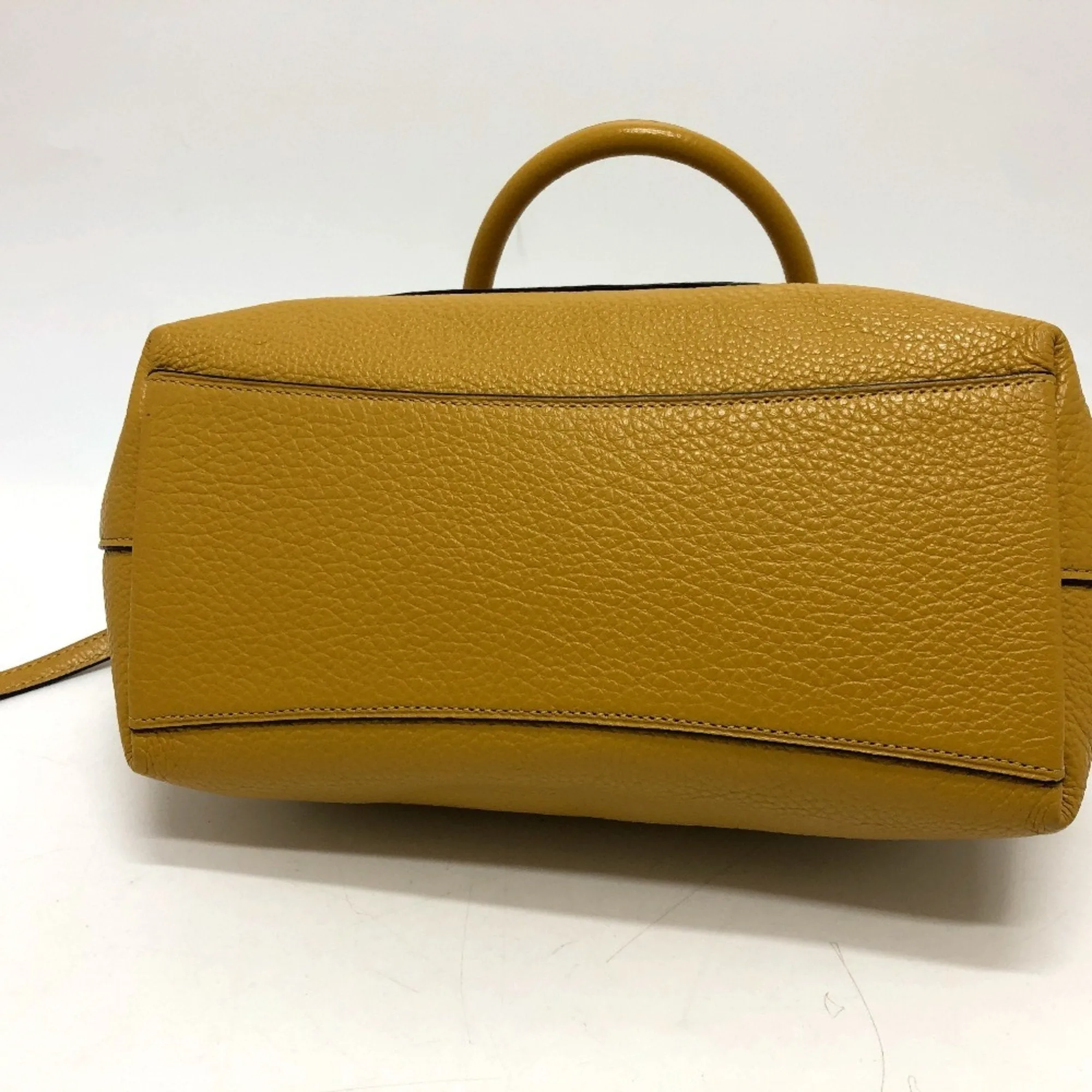 Coach Leather Handbag Shoulder Bag (Pre-Owned)