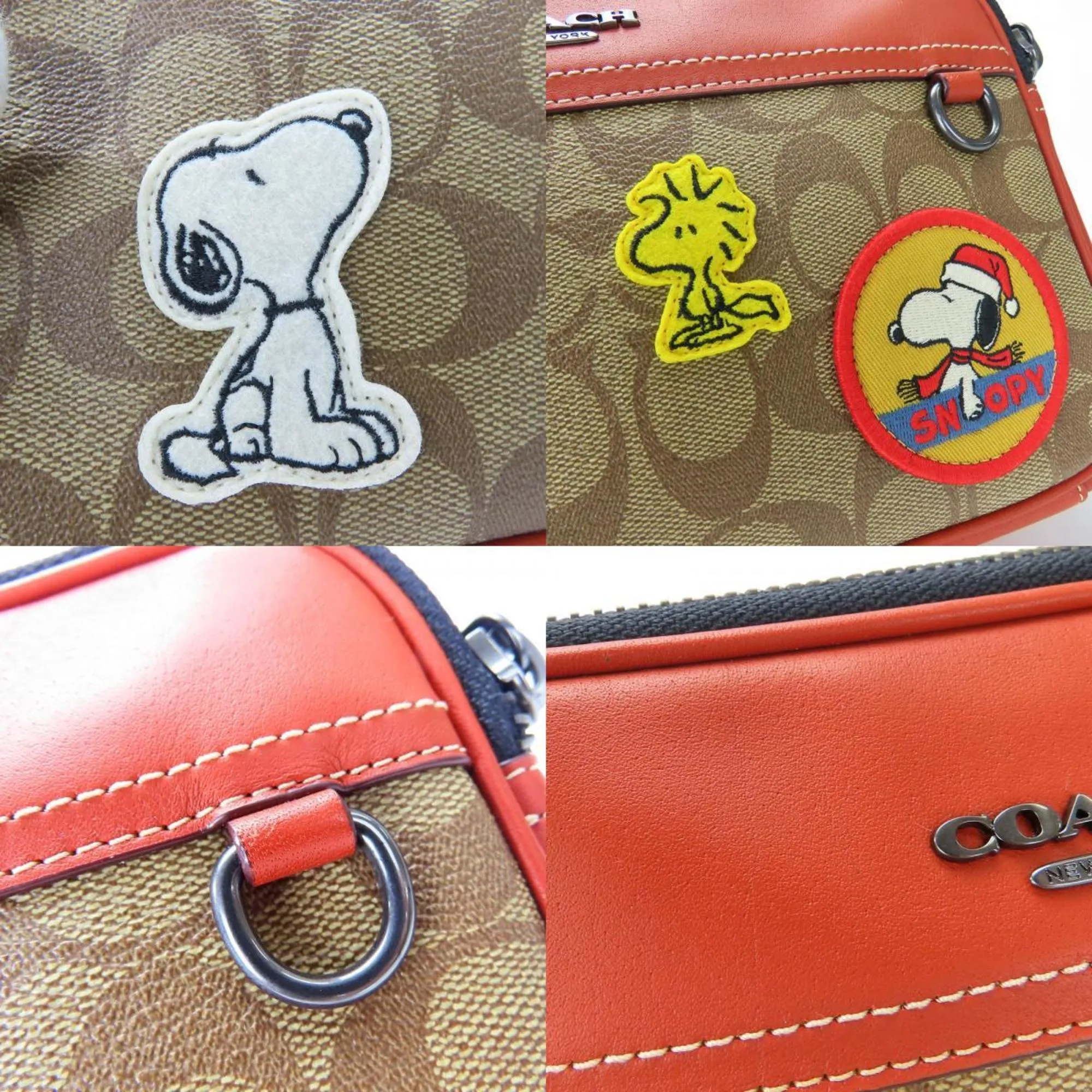 Coach Leather Pvc Shoulder Bag (Pre-Owned)