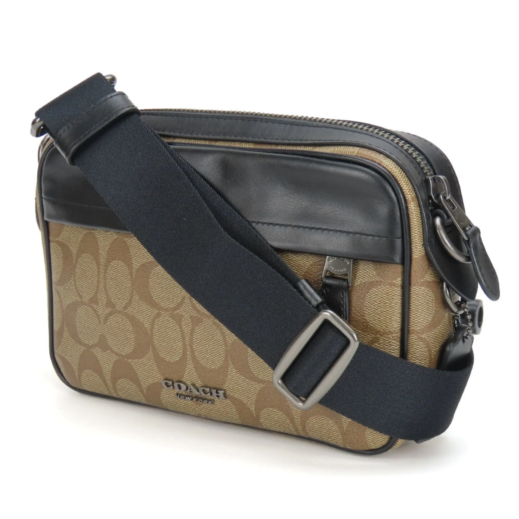 Coach  Leather Pvc Shoulder Bag (Pre-Owned)