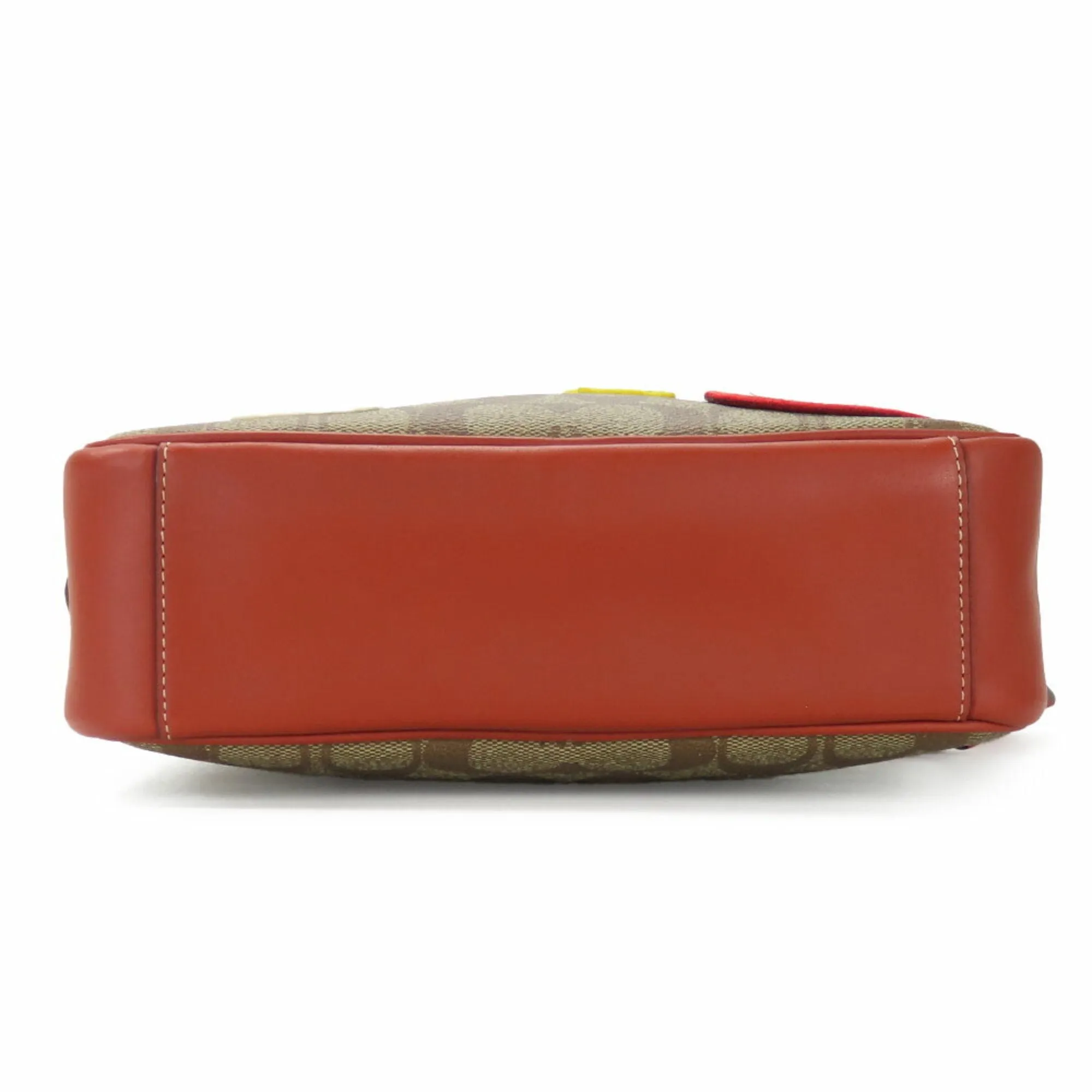 Coach Leather Pvc Shoulder Bag (Pre-Owned)