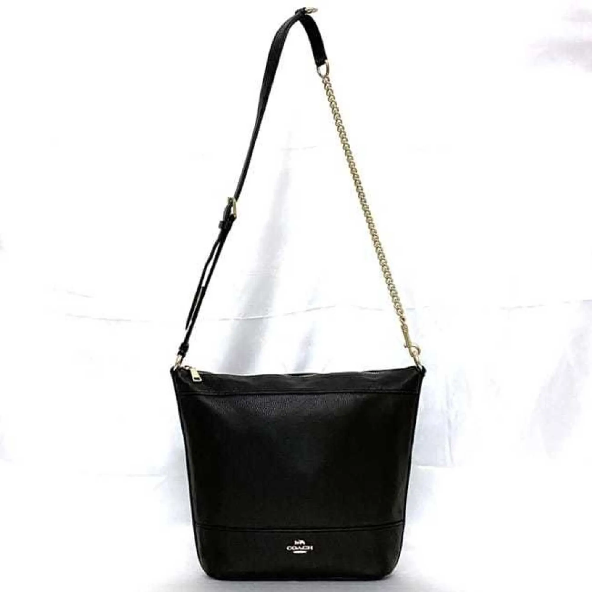Coach  Leather Shoulder Bag (Pre-Owned)