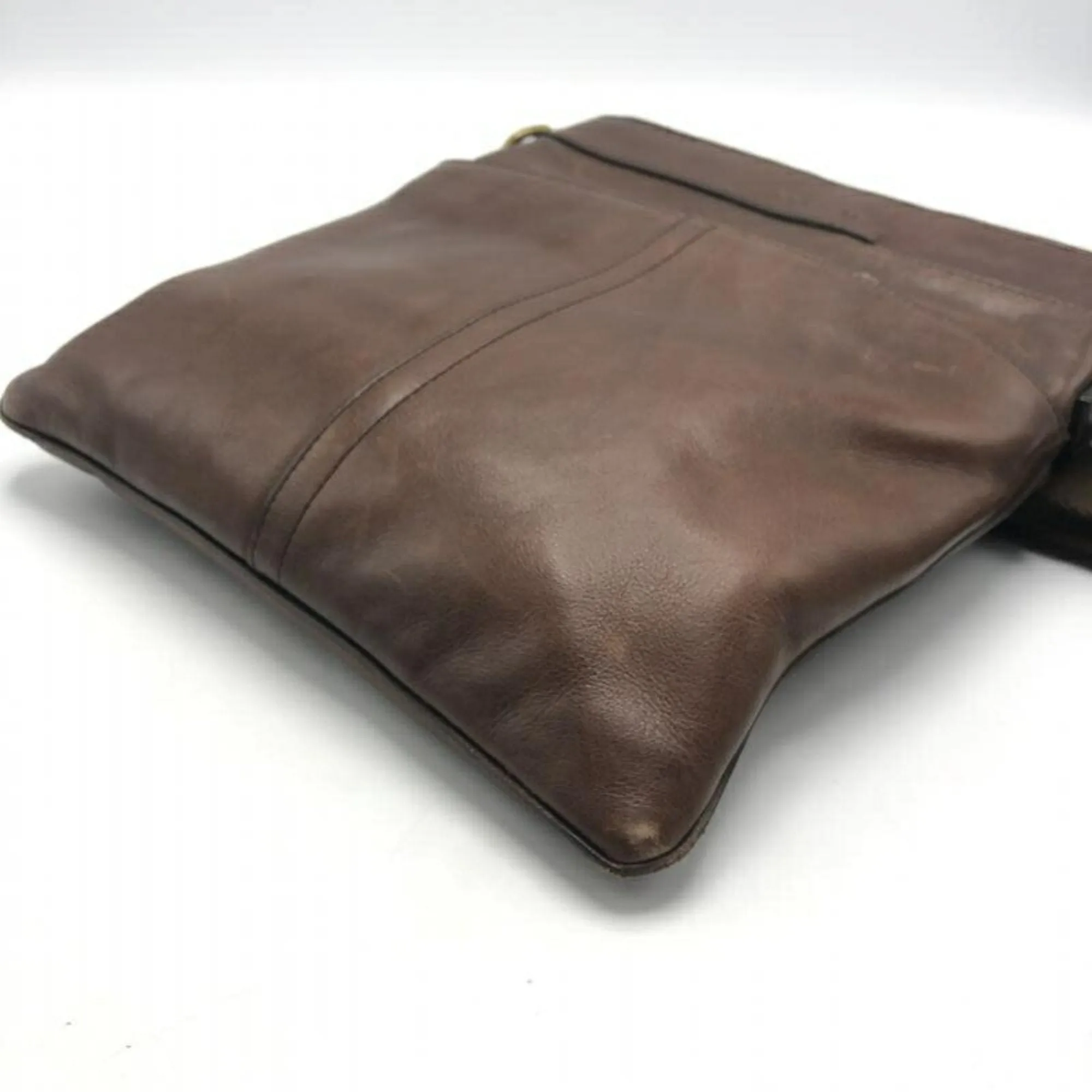 Coach Leather Shoulder Bag (Pre-Owned)