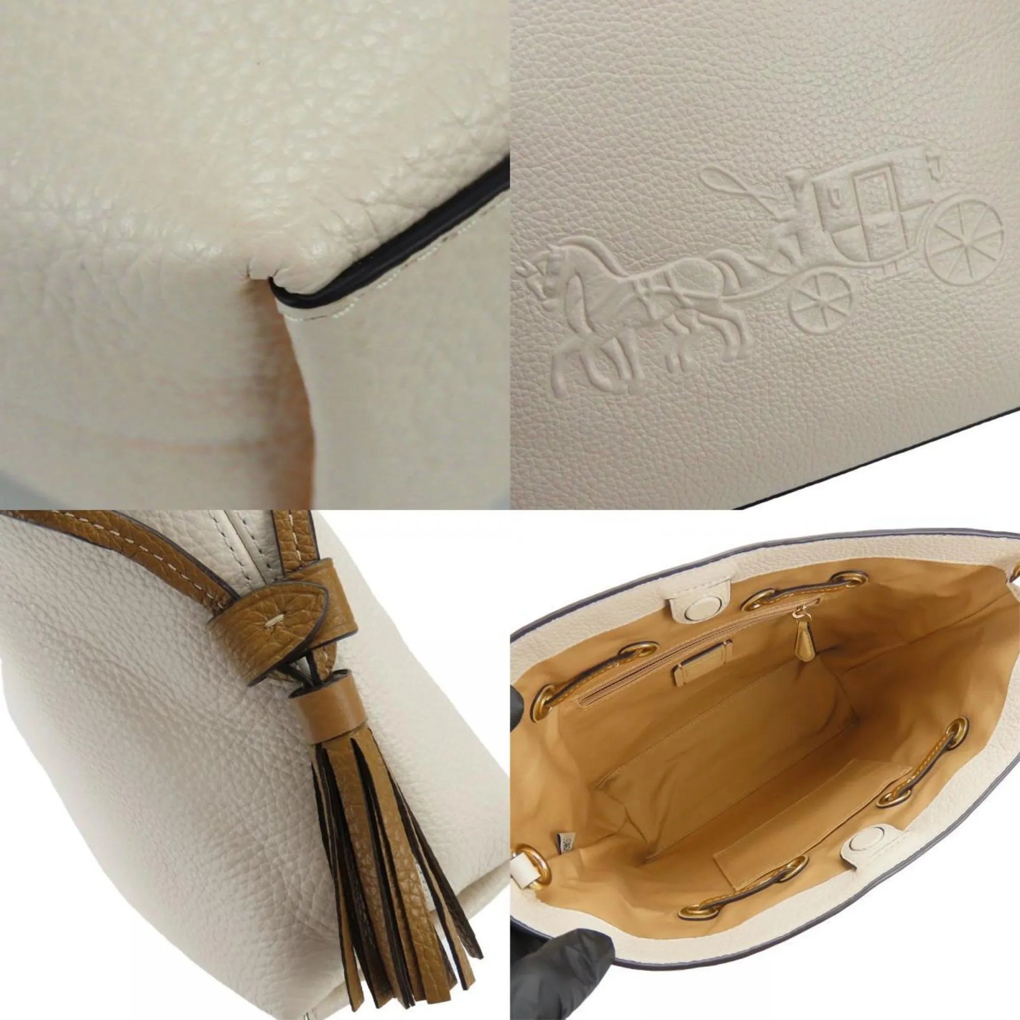 Coach  Leather Shoulder Bag (Pre-Owned)