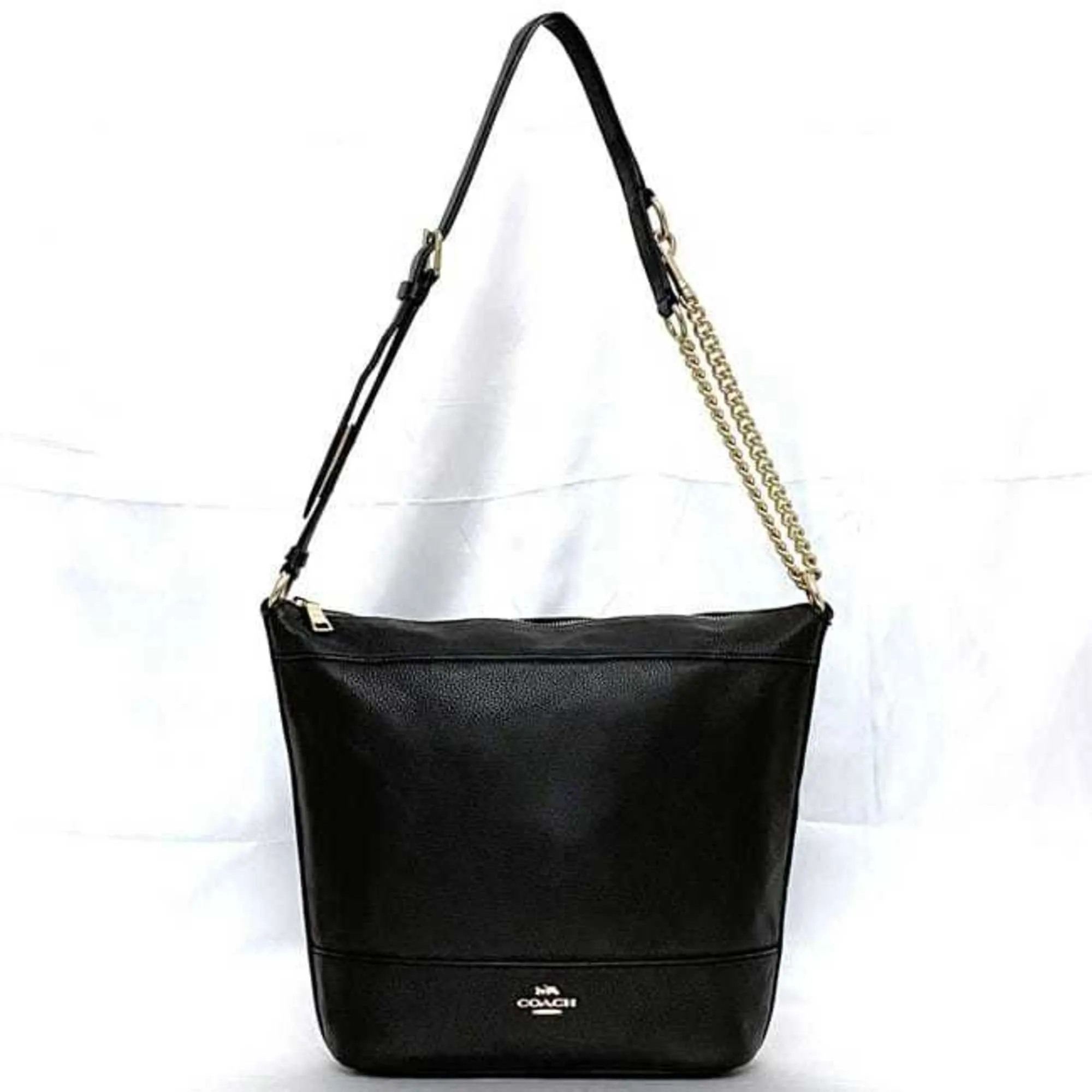 Coach  Leather Shoulder Bag (Pre-Owned)