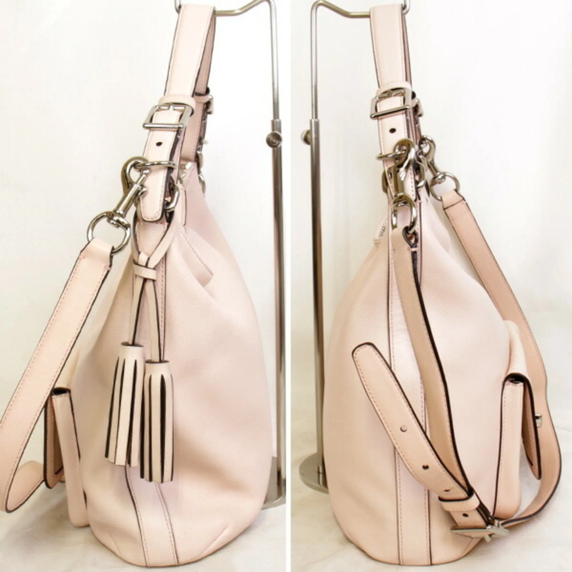 Coach  Leather Shoulder Bag (Pre-Owned)