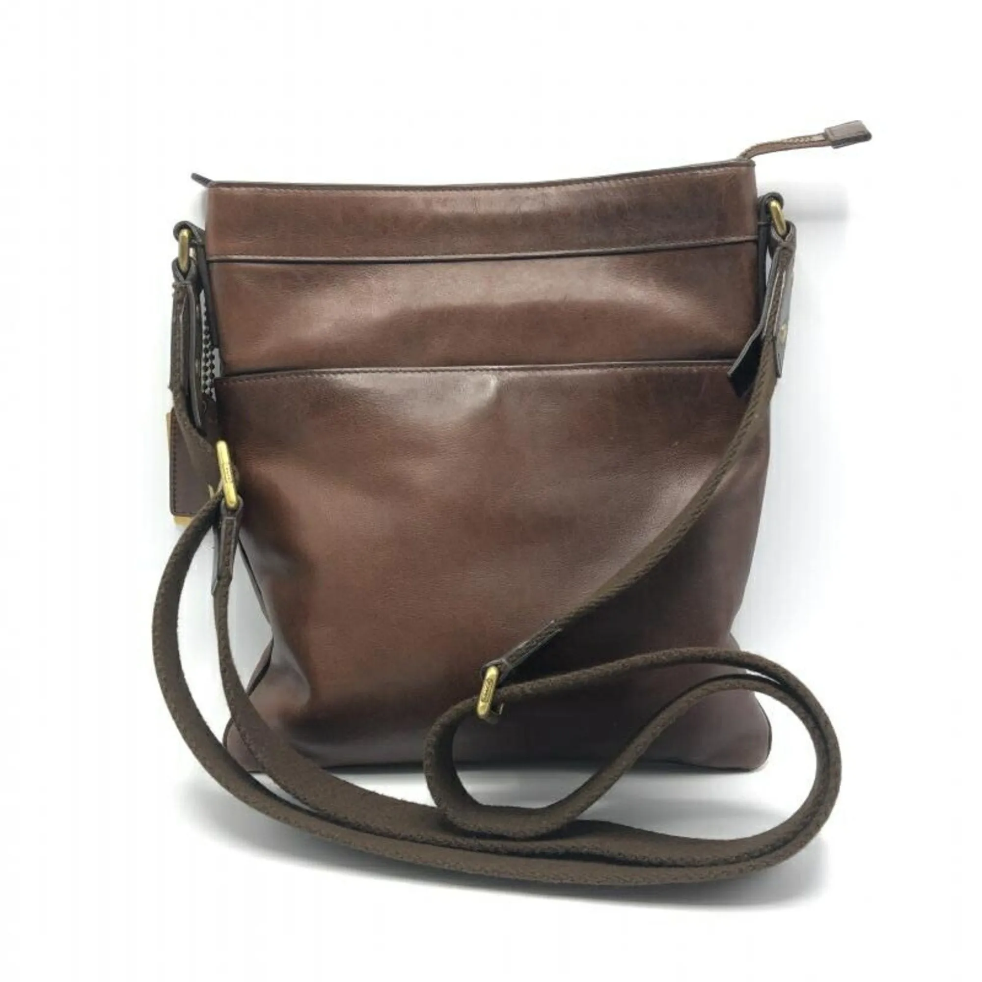 Coach Leather Shoulder Bag (Pre-Owned)