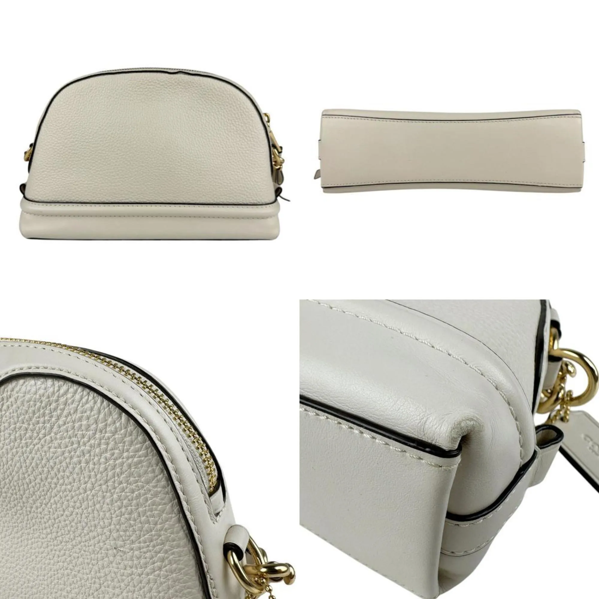 Coach Leather Shoulder Bag (Pre-Owned)