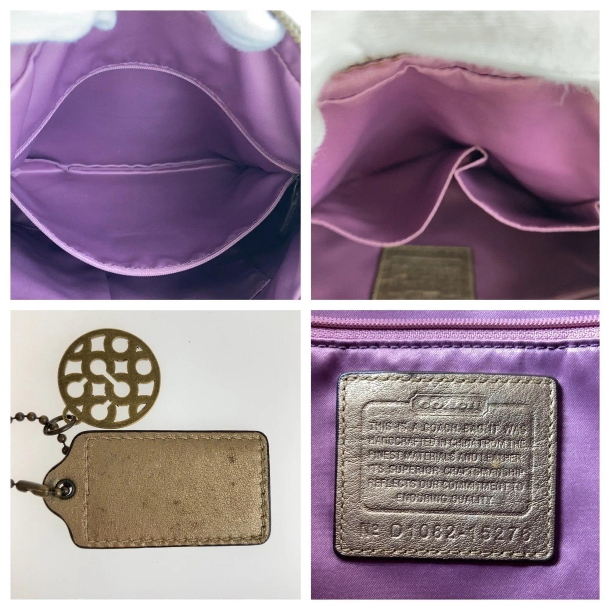 Coach Leather Shoulder Bag Tote Bag (Pre-Owned)