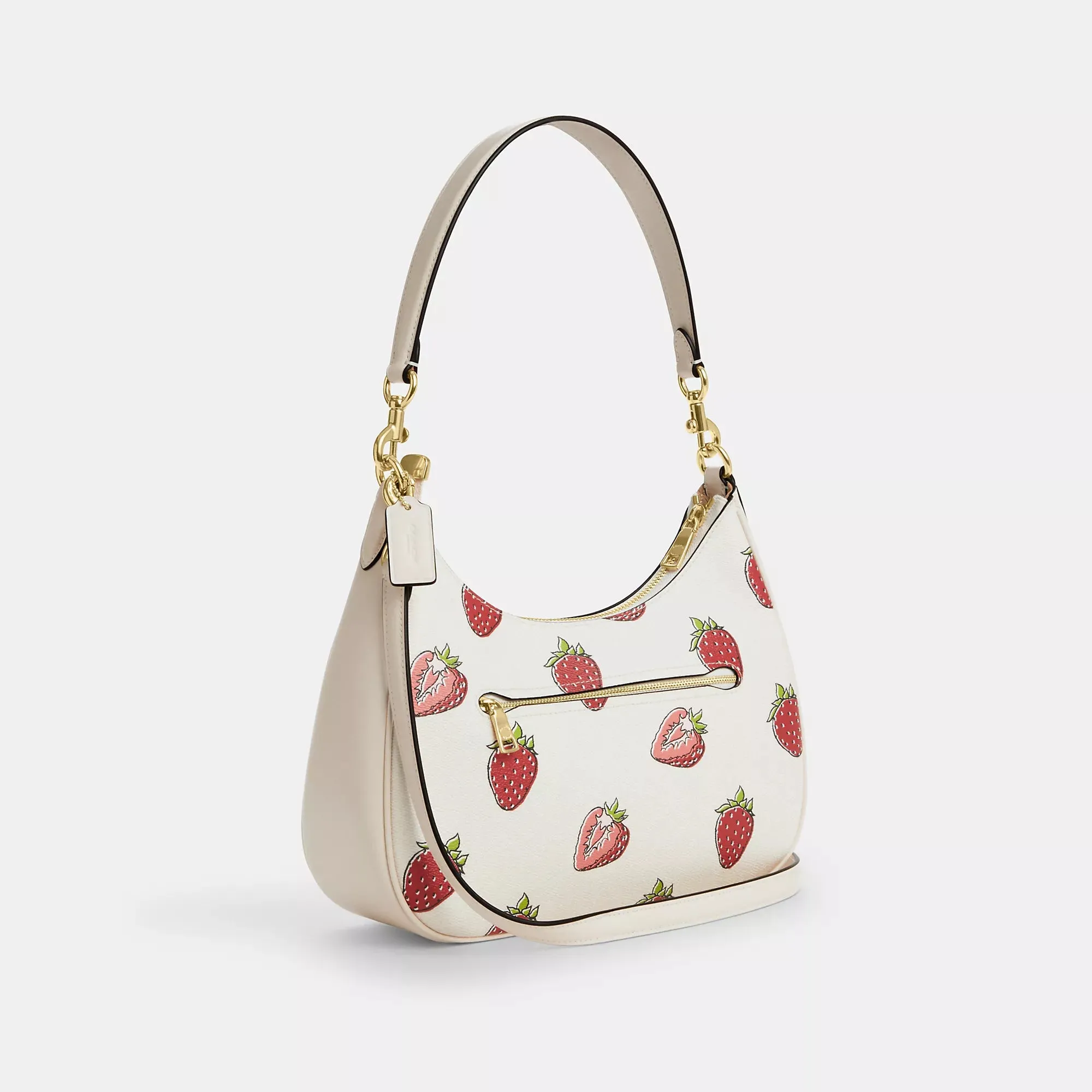 Coach Outlet Teri Hobo Bag With Strawberry Print