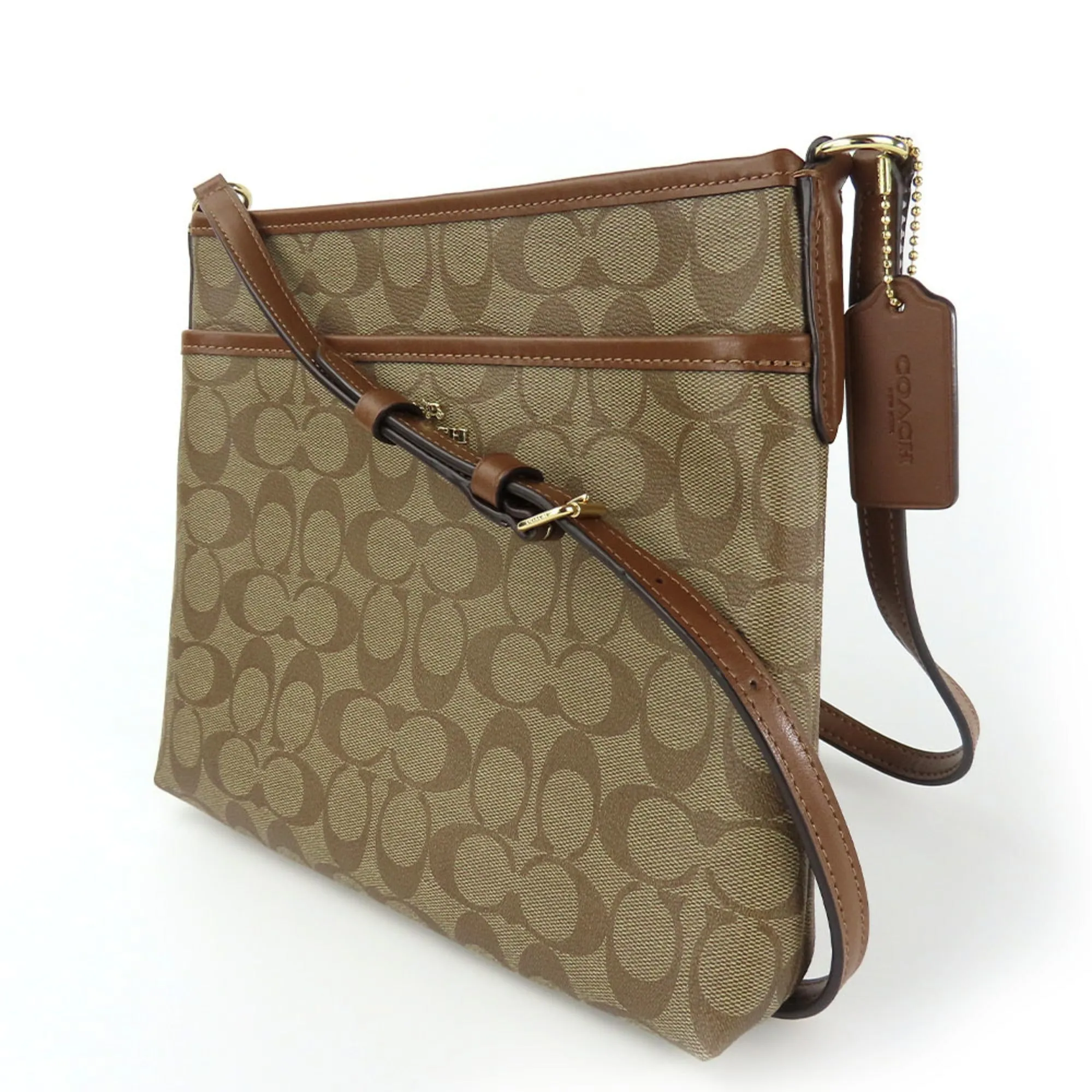 Coach  Pvc Leather Shoulder Bag (Pre-Owned)