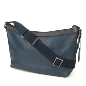 COACH Shoulder Bag F71431 leather Navy mens Used