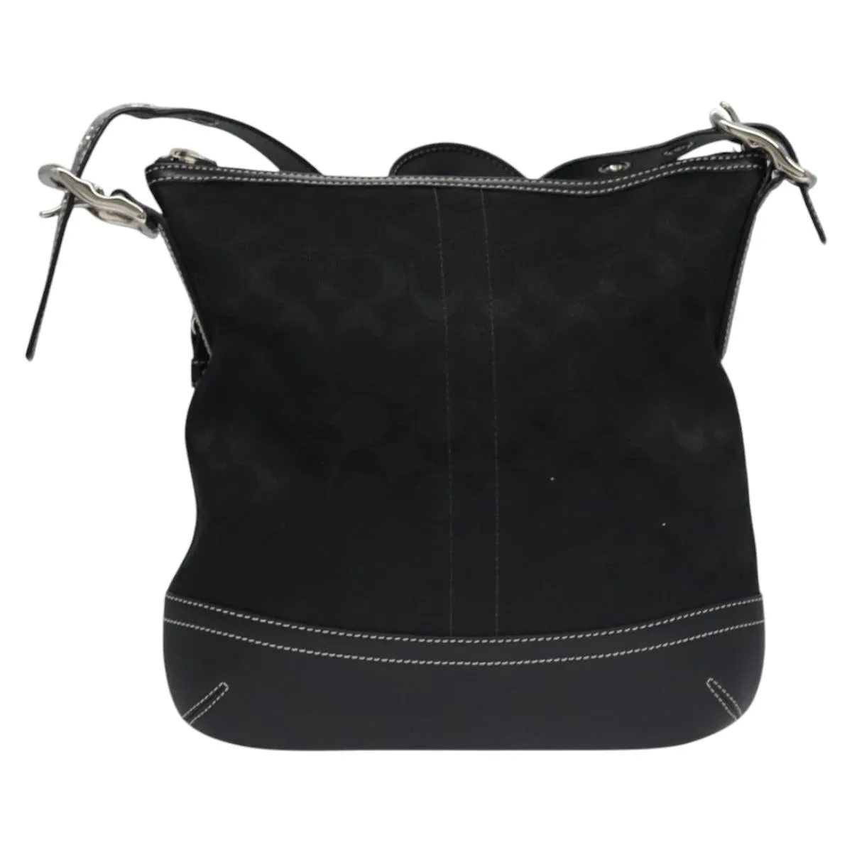 Coach Signature Canvas Shoulder Bag (Pre-Owned)