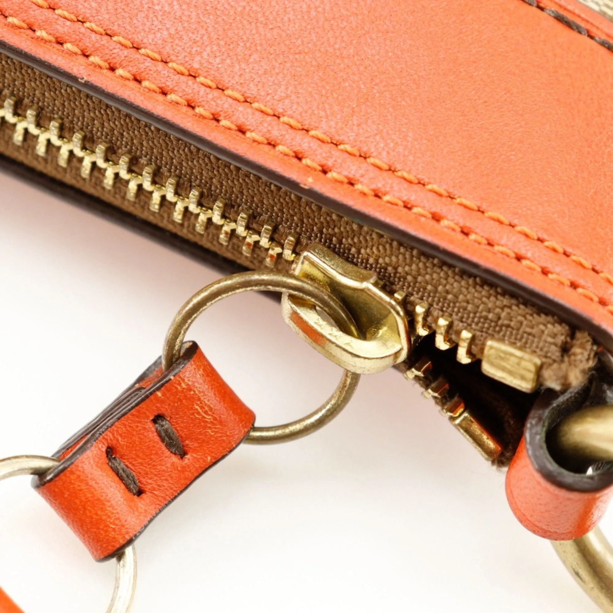 Coach Signature  Signature Line Shoulder Bag (Pre-Owned)