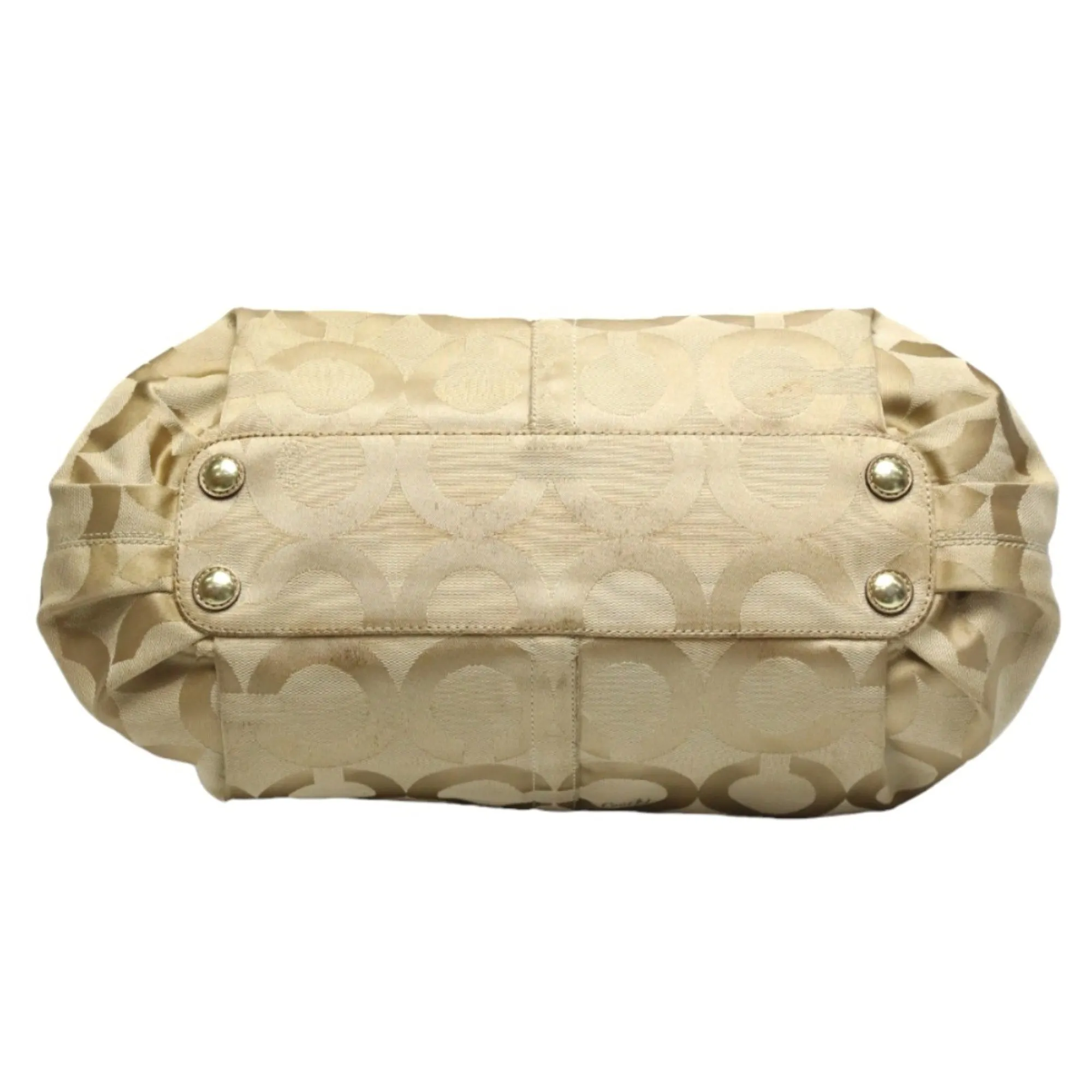 Coach Signature Synthetic Shopper Bag (Pre-Owned)
