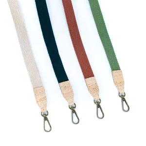 Cork and Cotton Adjustable Shoulder Strap L-1077