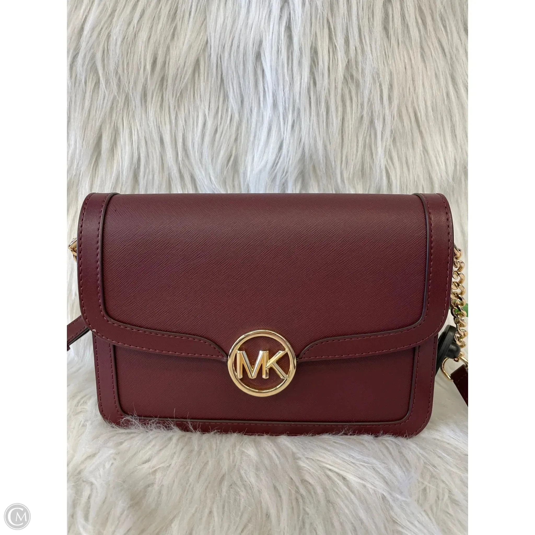 Crossbody Designer By Michael Kors, Size: Medium