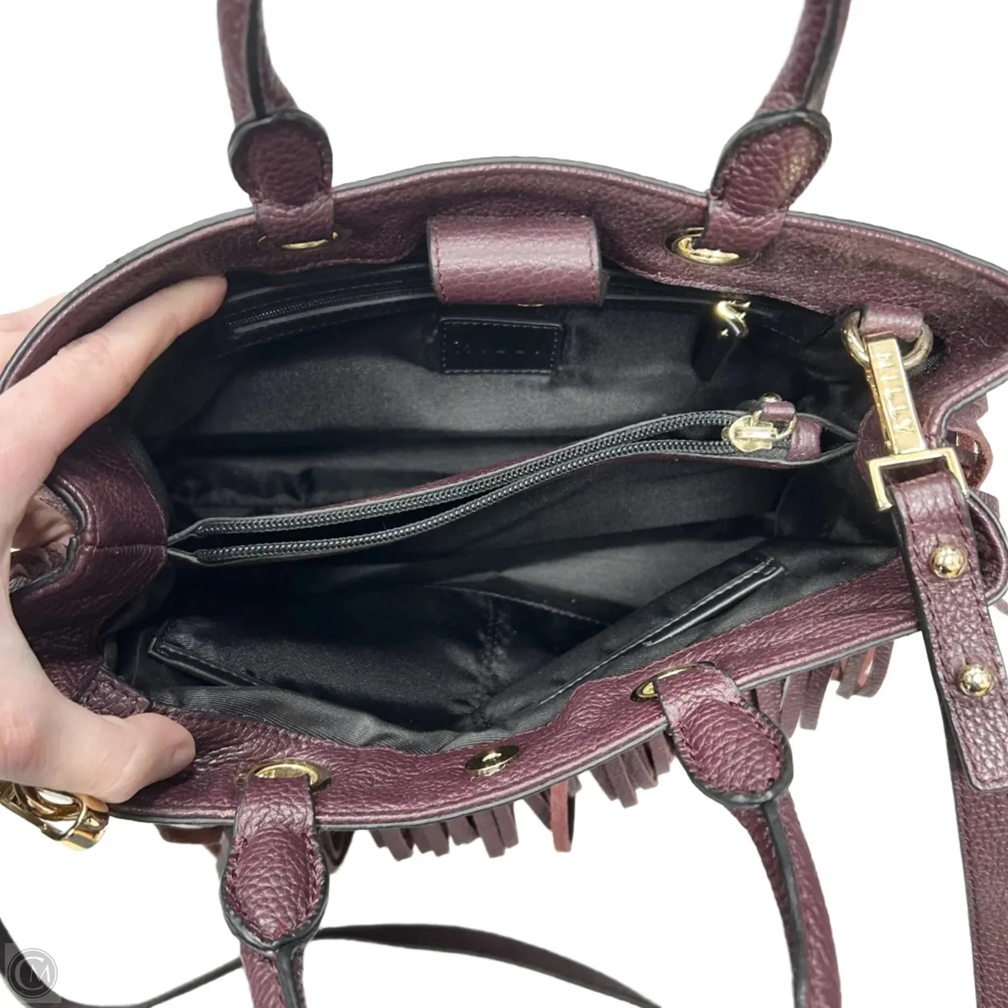 Crossbody Designer By Milly, Size: Medium
