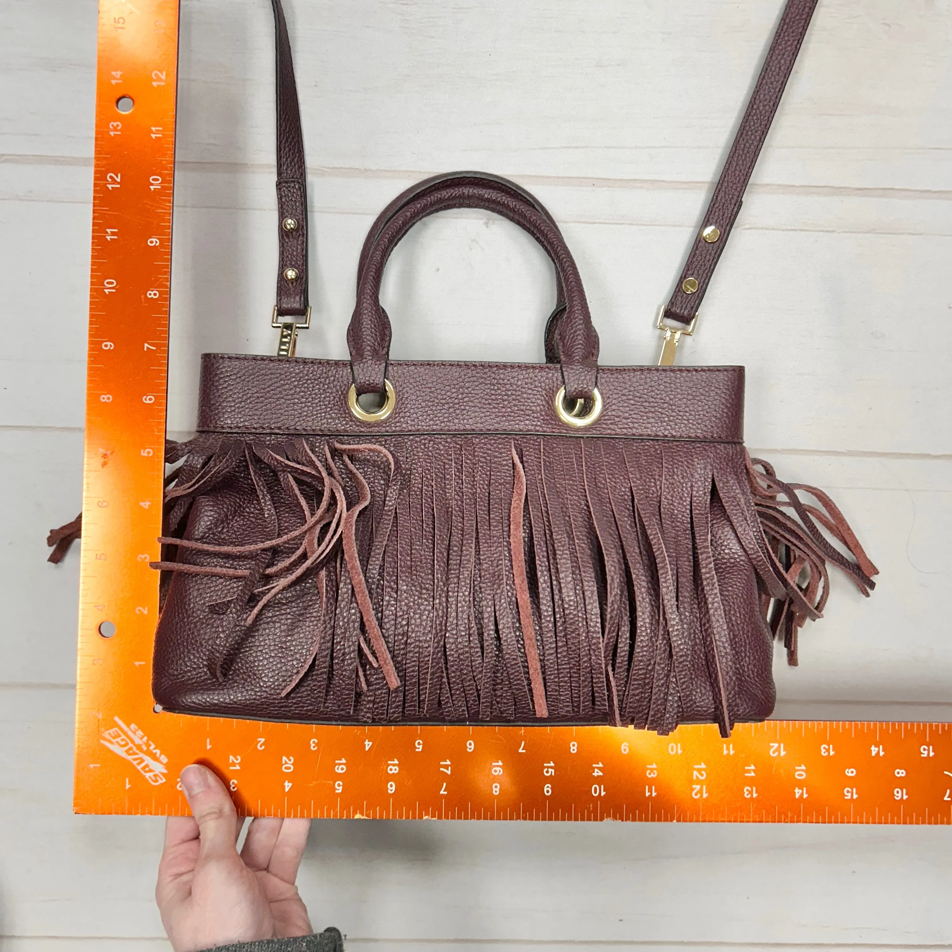 Crossbody Designer By Milly, Size: Medium