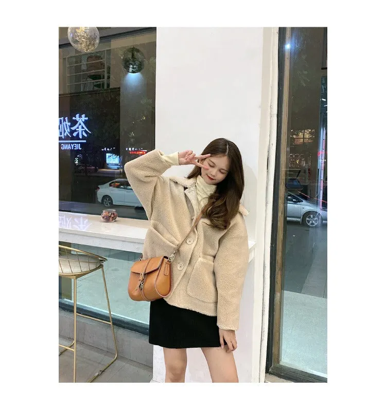 Cute LEATHER Small Side Bag Black WOMEN SHOULDER BAG Small Crossbody Purse FOR WOMEN