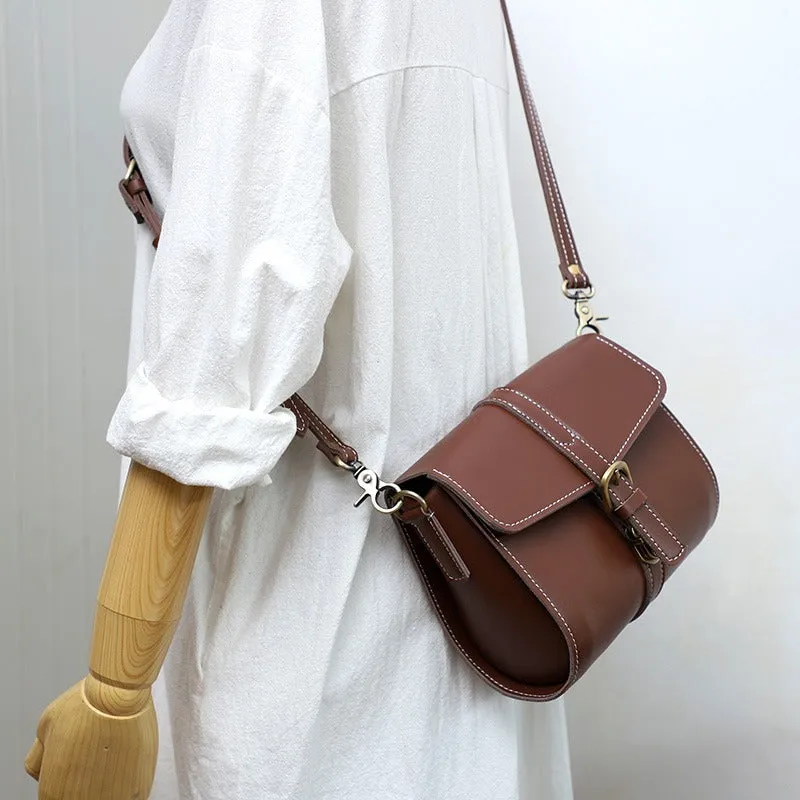 Cute LEATHER Small Side Bag Black WOMEN SHOULDER BAG Small Crossbody Purse FOR WOMEN
