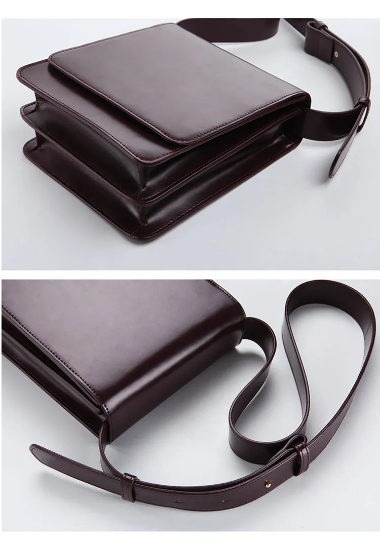 Cute Leather Womens Stylish Minimalist Crossbody Bag Purse Shoulder Bag for Women
