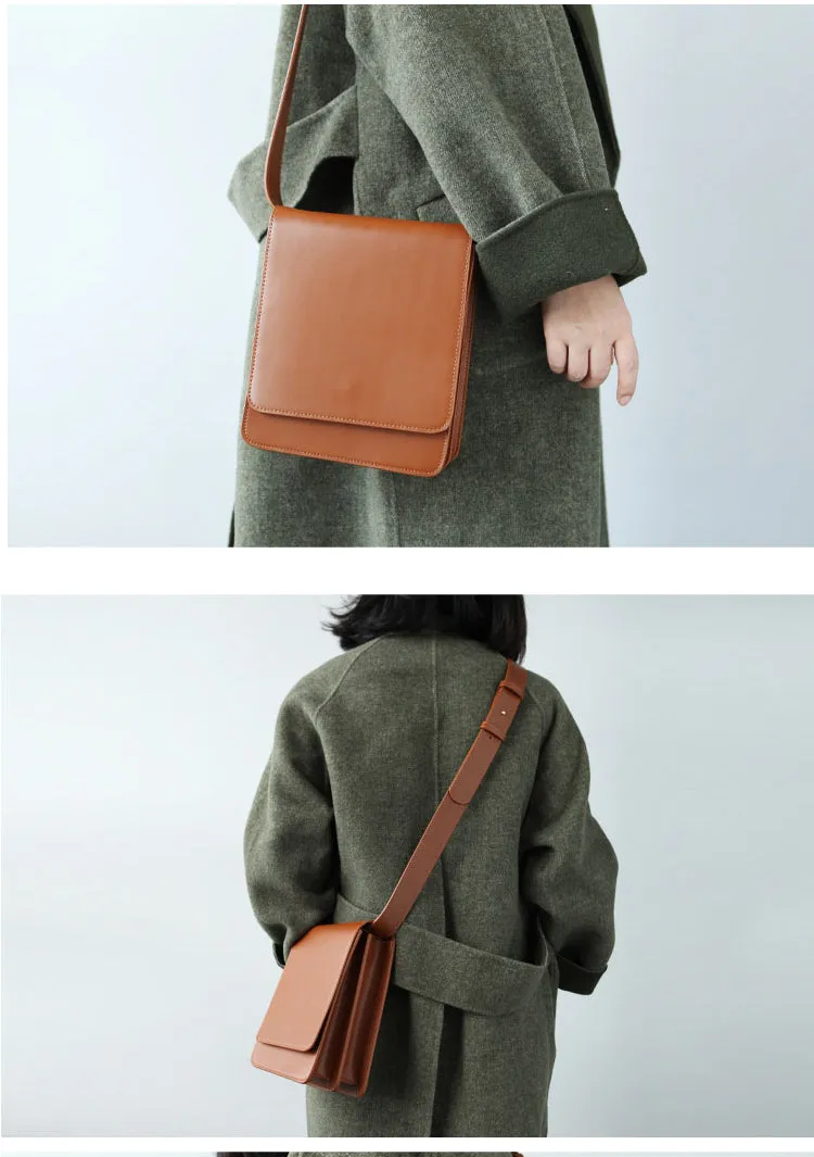 Cute Leather Womens Stylish Minimalist Crossbody Bag Purse Shoulder Bag for Women