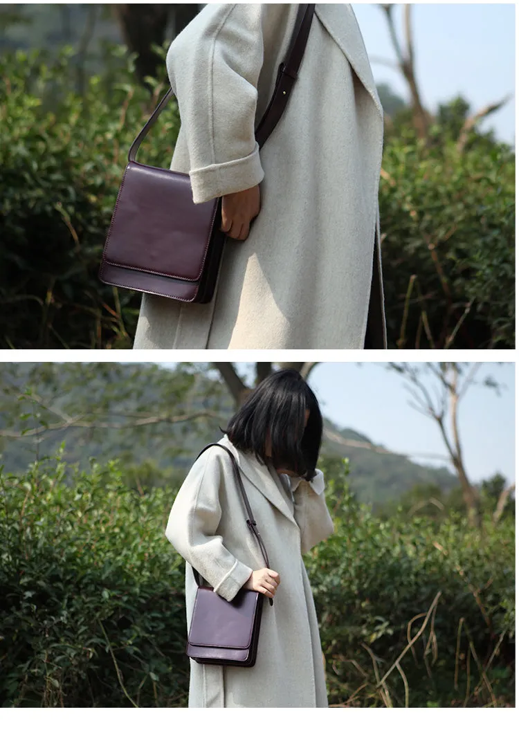 Cute Leather Womens Stylish Minimalist Crossbody Bag Purse Shoulder Bag for Women