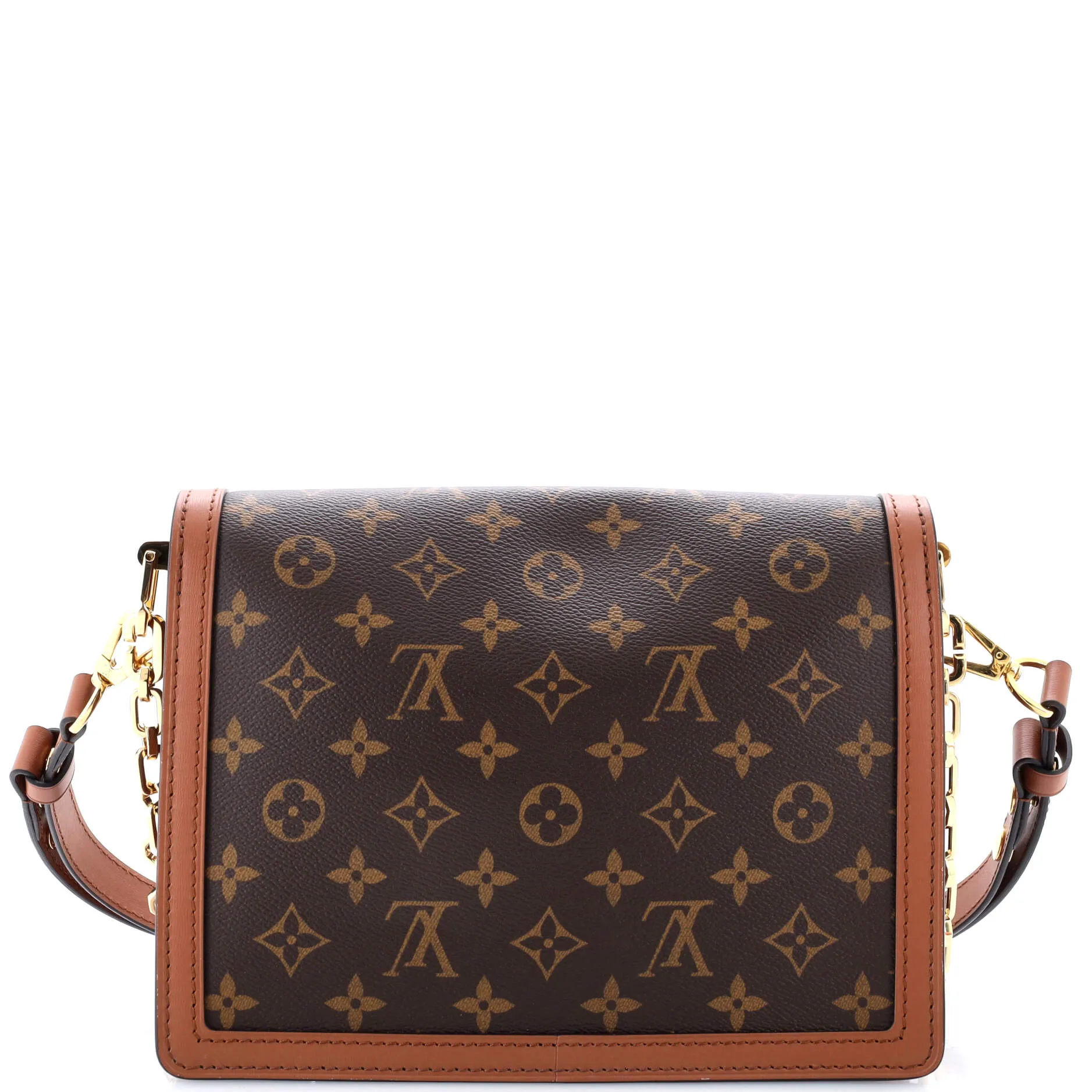 Dauphine Shoulder Bag Reverse Monogram Canvas MM
