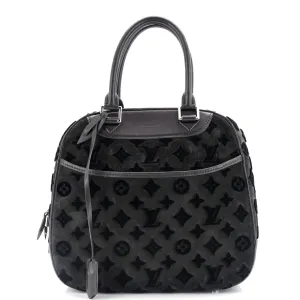 Deauville Cube Bag Monogram Tuffetage Canvas