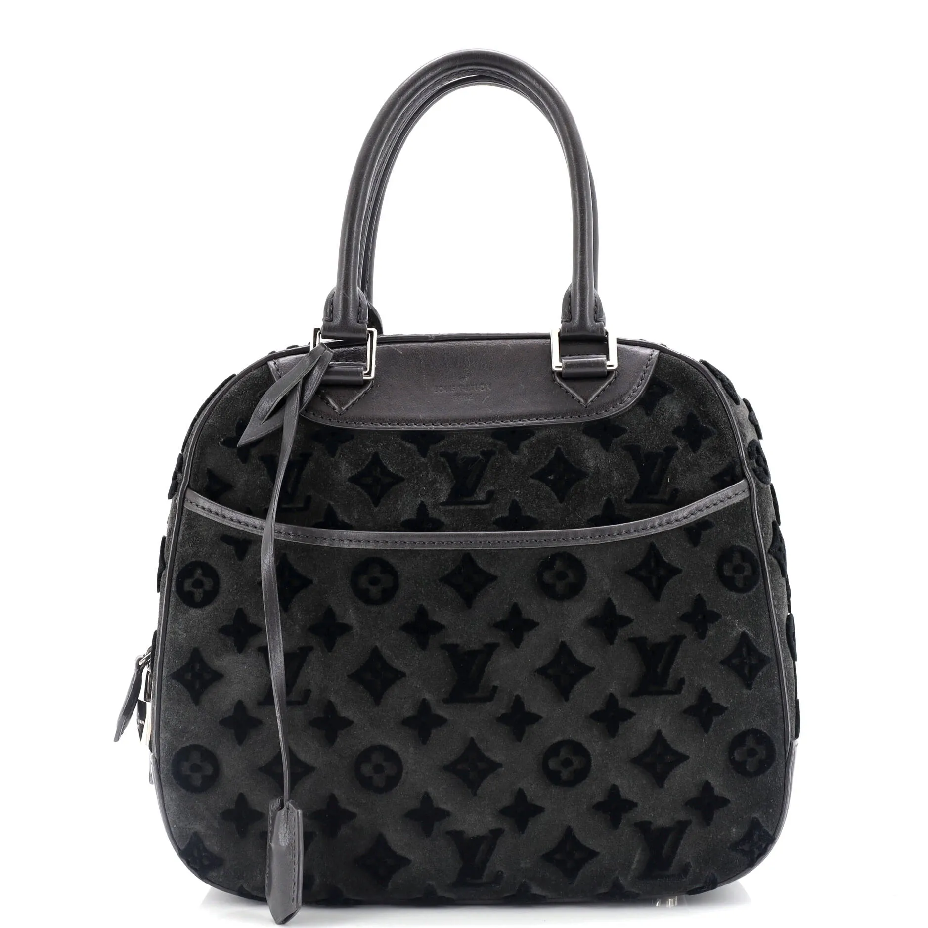 Deauville Cube Bag Monogram Tuffetage Canvas