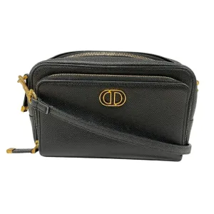 Dior Caro Leather Shoulder Bag (Pre-Owned)