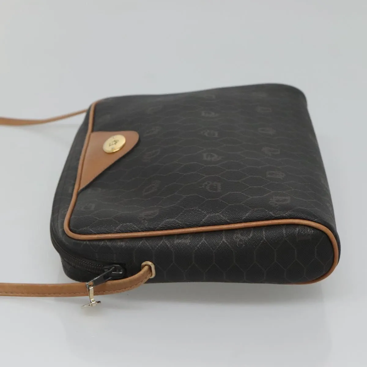 Dior Honeycomb Canvas Shoulder Bag (Pre-Owned)