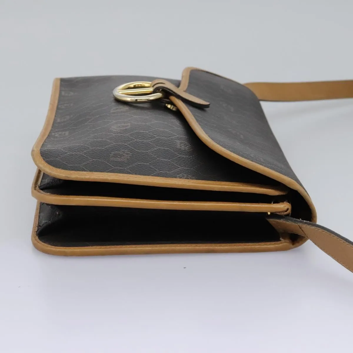 Dior Honeycomb Canvas Shoulder Bag (Pre-Owned)
