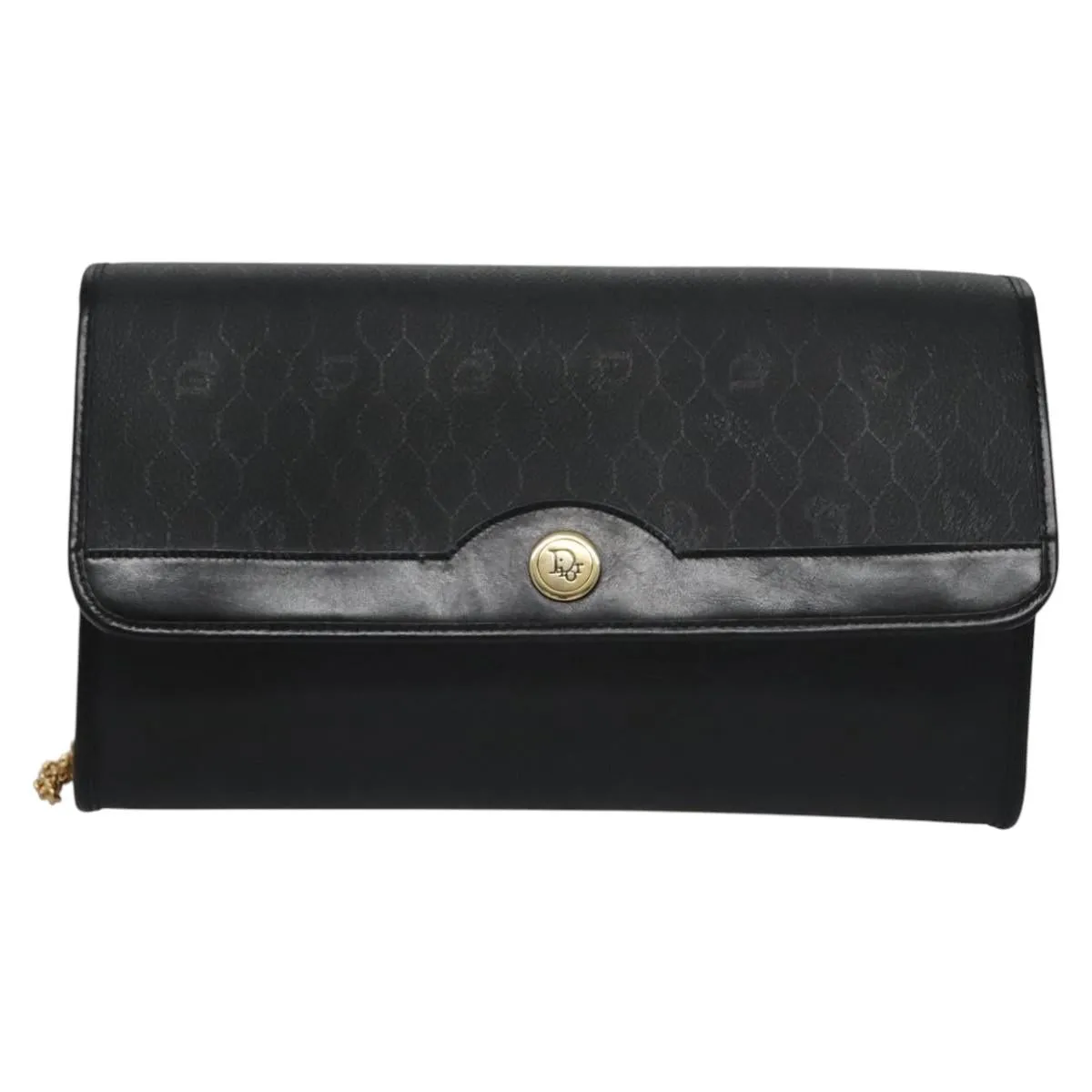 Dior Honeycomb Leather Shoulder Bag (Pre-Owned)